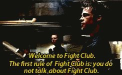 Fight Club Rules GIF