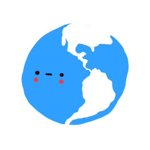 earth planet GIF by safosone
