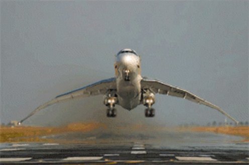 Lot Flying Plane GIF