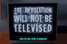 Qanon Revolution Will Not Be Televised GIF