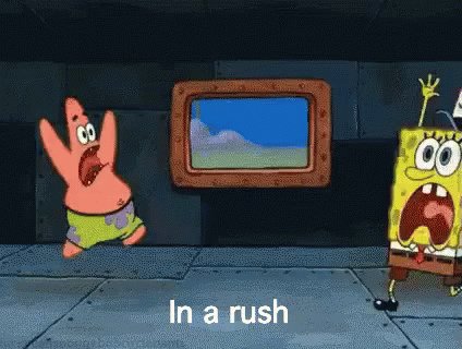 In A Rush GIF