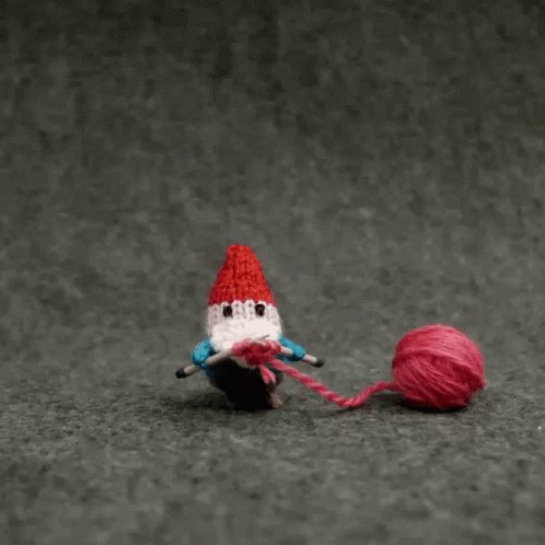 Gnome Crochet GIF
