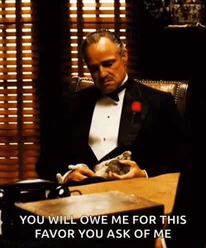 Godfather Cat GIF