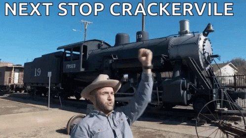 All Aboard Train GIF