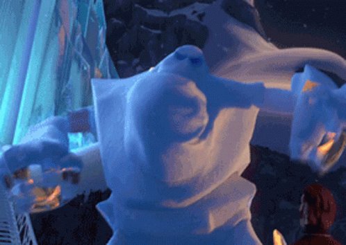 Marshmallow Frozen GIF