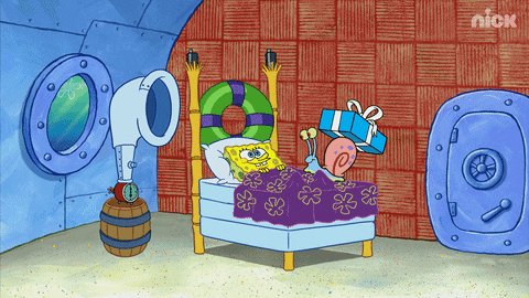 Happy Birthday to my Favorite Yellow Sponge, SpongeBob SquarePants!!! 
