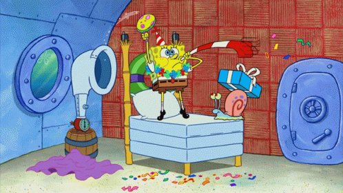 I wish a very happy birthday to one of the most iconic cartoon characters to ever exist
Spongebob Squarepants! 