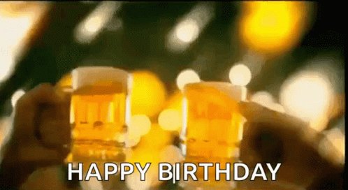 Happy Birthday we hope it s a fabulous day!! 
