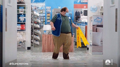 Wet Floor Superstore GIF