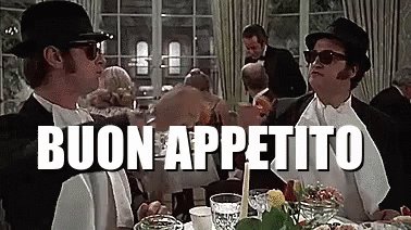 Bluesbrothers Buonappetito Buonacena Buonpranzo GIF