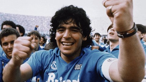 Diego Armando Maradona Rip GIF by TheFactory.video