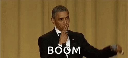 Obama Micdrop GIF