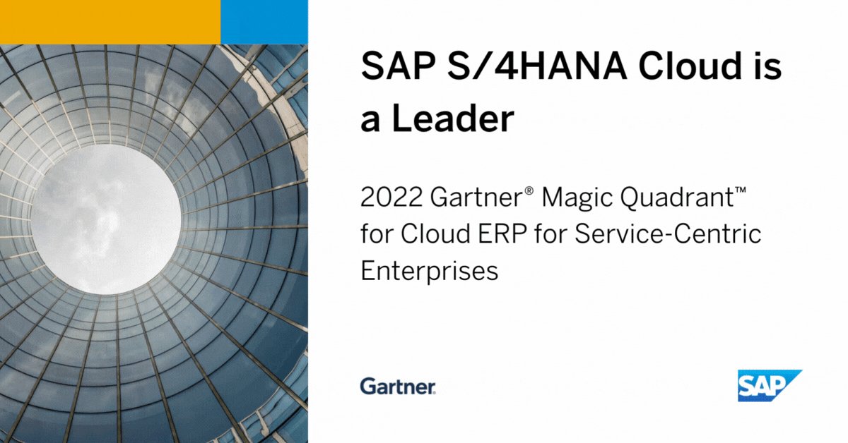 SAP on Twitter "⭐ We’re proud to share that SAP S/4HANA Cloud is named