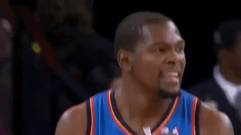 excited kevin durant GIF by...