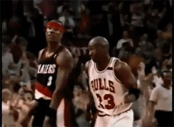 Michael Jordan Shrug GIF by...