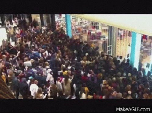 Crowded People GIF
