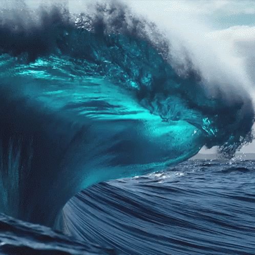 Waves Awesome GIF