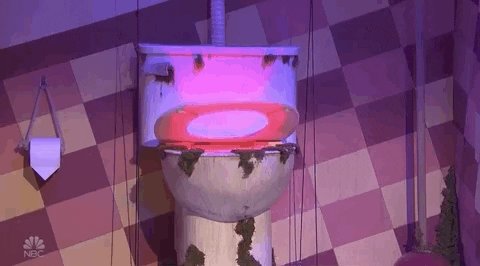 toilet GIF by Saturday Nigh...