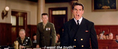 tom cruise i want the truth...