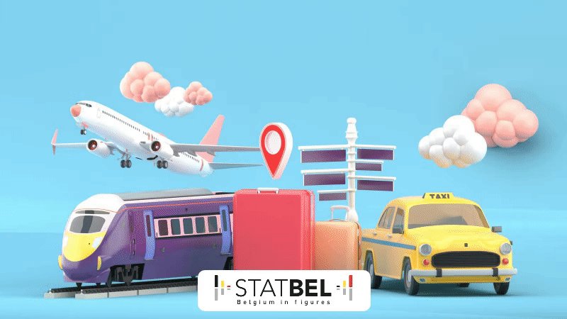 🗺️️ On holiday abroad? Do Belgians choose the #car, the #plane or the #train? 
✈️ In 2019, Belgians made 6,753,000 trips by plane to foreign destinations, compared to 5,655,000 in 2016.
ℹ️➡️  #Statbel 