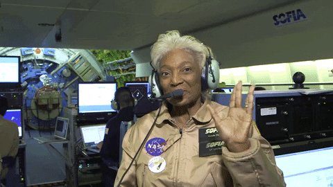 nichelle nichols livelongandprosper GIF by NASA