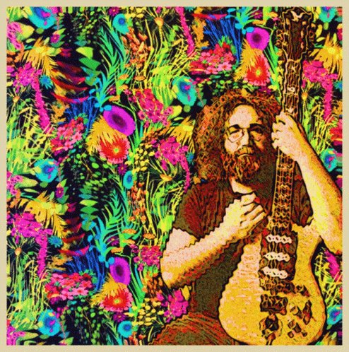 Happy 80th Birthday to Jerry Garcia, the amazing Captain Trips! 