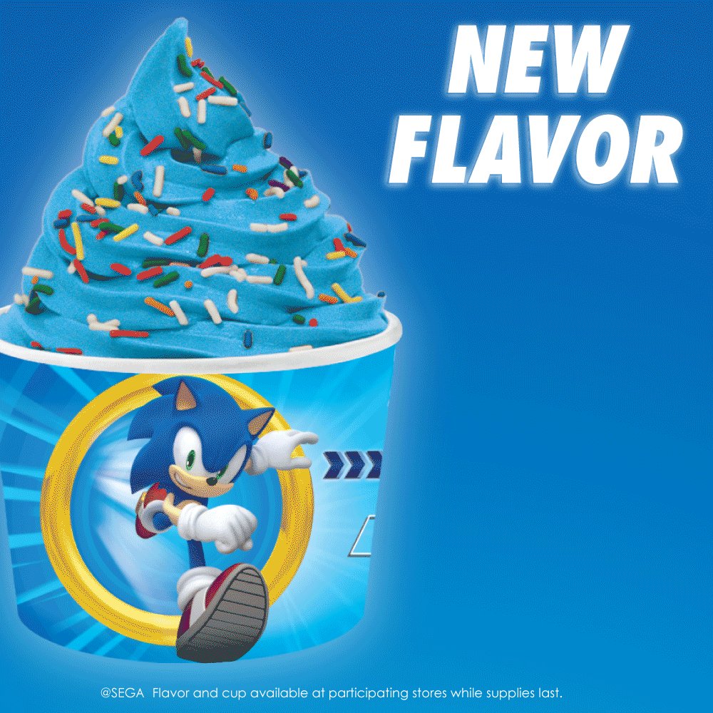 Menchie's Yogurt on Twitter "We have a sweet NEW flavor and cup for you! Our Sonic’s Vegan Blue