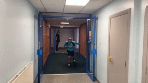 Running Excited GIF