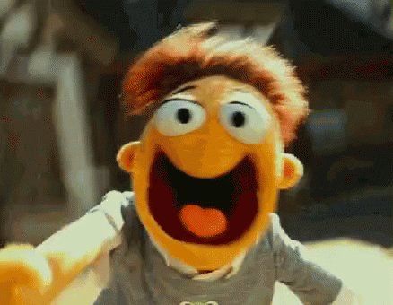 Run Forrest Puppet GIF