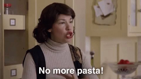 No More Pasta Portlandia GIF