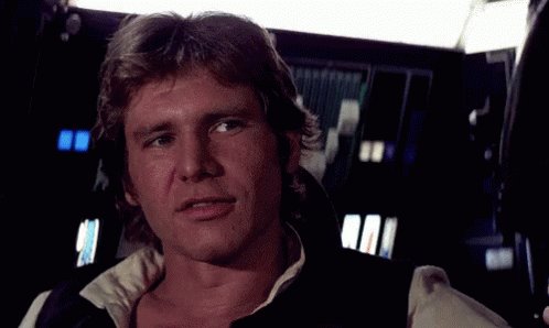 Harrison Ford Han Solo GIF