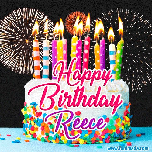  Happy birthday Reece! X 