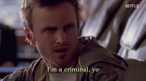 Im A Criminal Yo Thief GIF