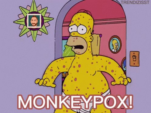 Monkeypox Homer Simpson GIF