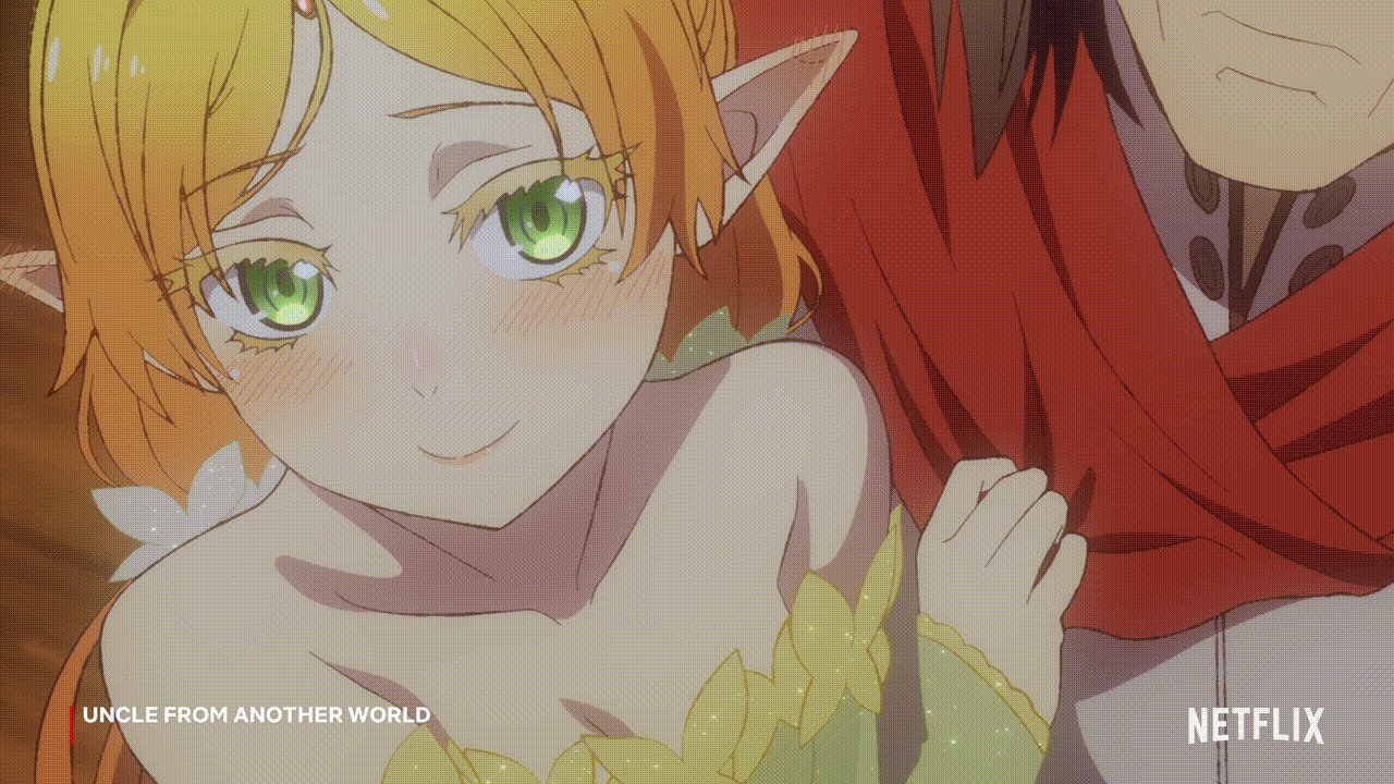 Netflix Anime on X: sometimes Uncle needs help from a cute elf girl  Uncle from Another World episode 4 is now streaming!   / X