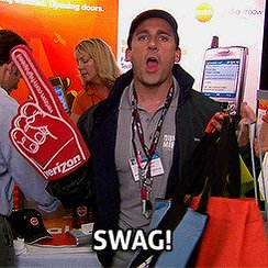 the office swag GIF