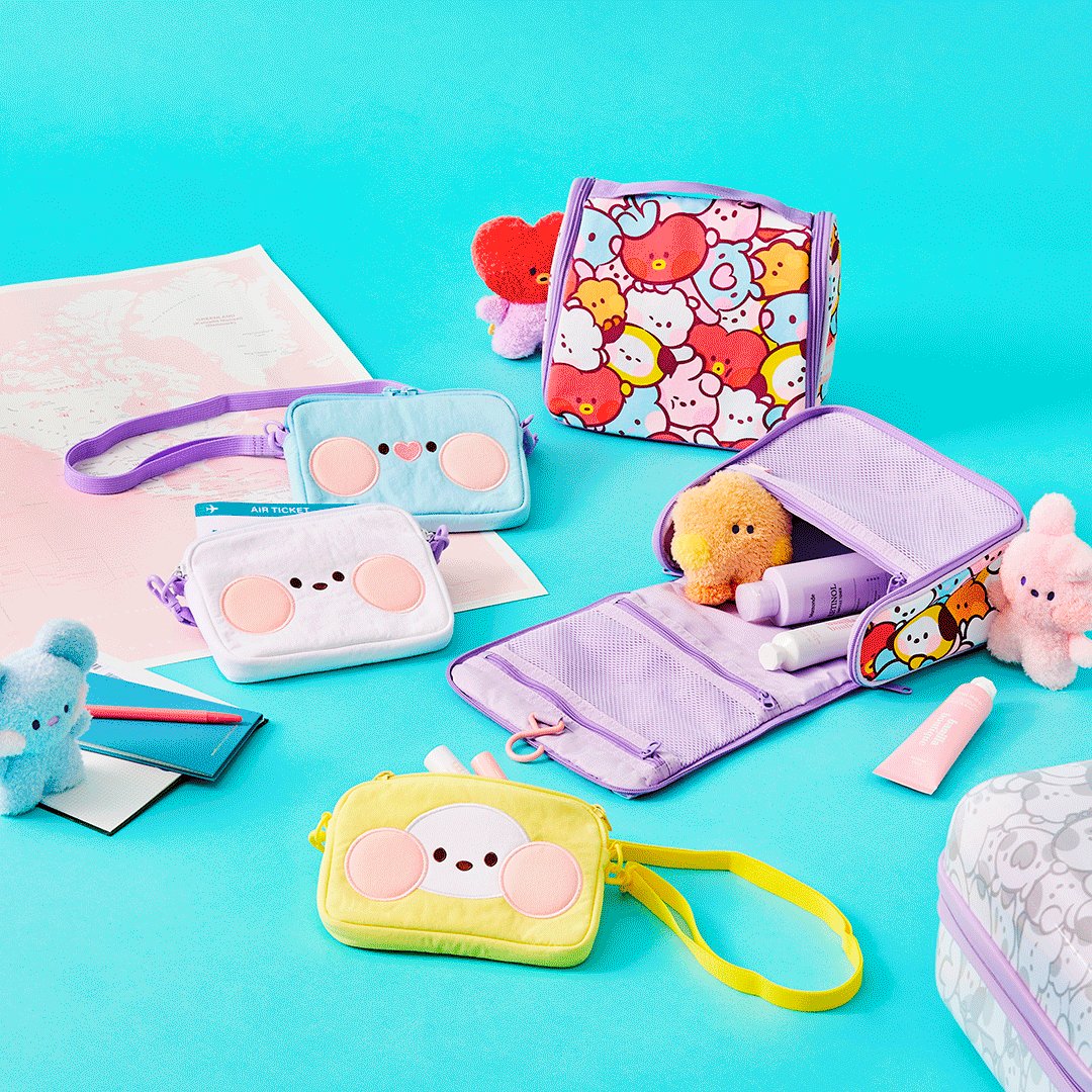BT21 on Twitter "Our vivid summer BT21 minini Travel Crossbody bag