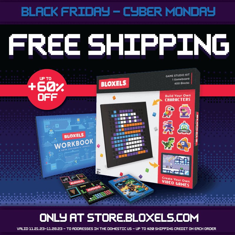 Bloxels Build Your Own Video Games: Official Kit + FREE GIFT – The Bloxels  Store