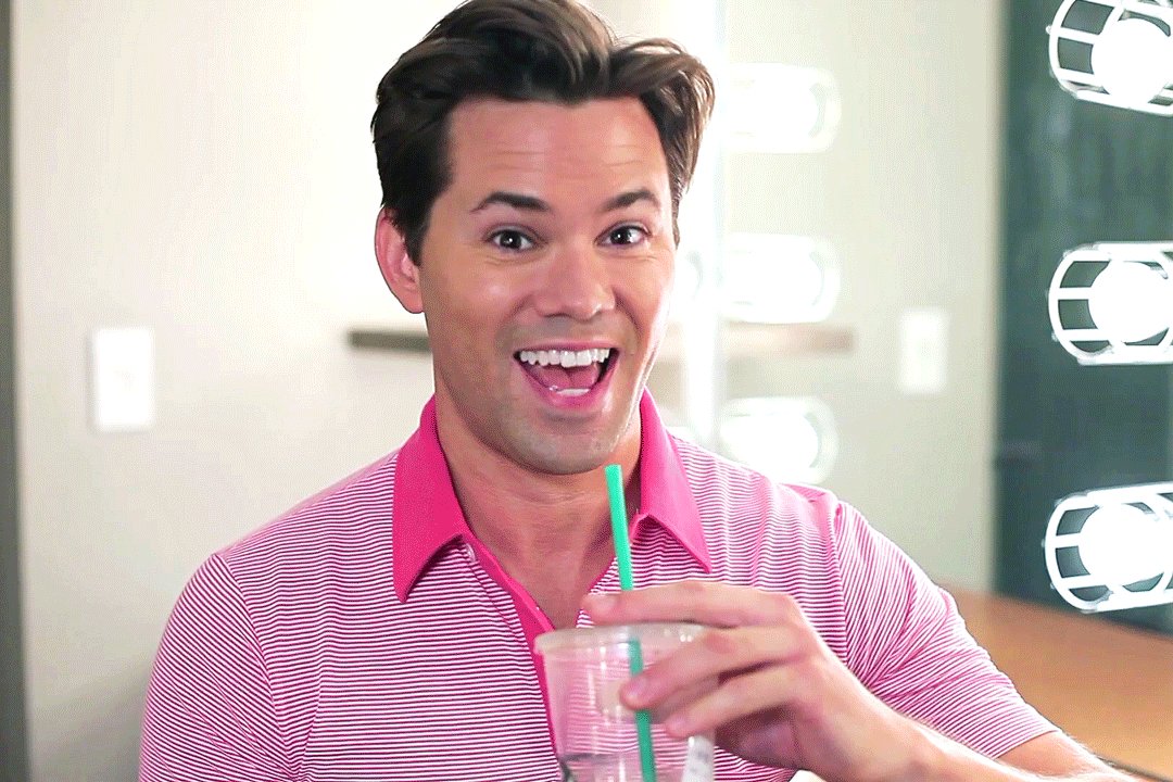 Bonus message: happy birthday Andrew Rannells! <3 