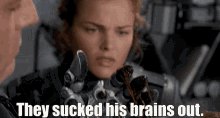 Sucked Brains Out Brains GIF