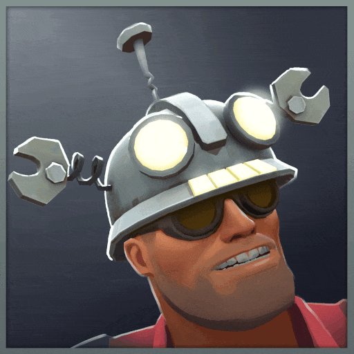 TF2 Emporium on Twitter "New Halloween Engineer Headgear, H.R.D Hat