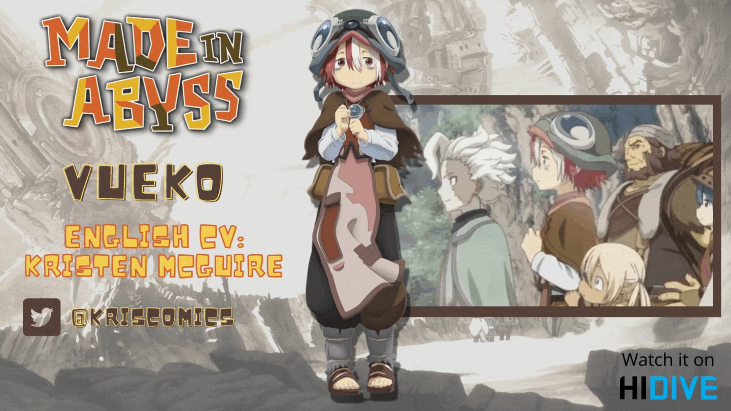 HIDIVE to Stream 'Made in Abyss' Dubbed Episodes