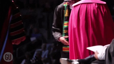 happy college GIF by Gannon...