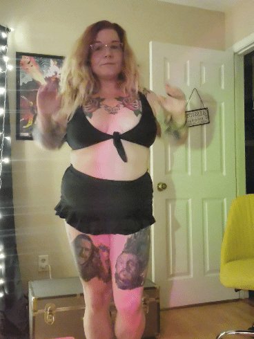 First two piece bathing suit ever.  What do you think?  Going LIVE at 9PM EST - Cum join me!  https://t