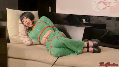 Nothing is more soothing than a night spent with ropes and a gag~ Watch me tie myself up, struggle (&amp;<a href="/tag/bondage"class="tags"><span>#bondage</span></a><a href="/tag/chastity"class="tags"><span>#chastity</span></a>