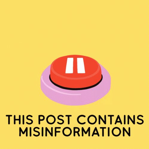 This Post Contains Misinformation Pausebeforeyoushare GIF