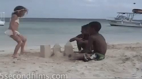 Fuck Your Sandcastle GIF