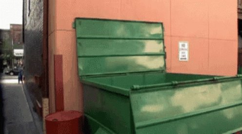 Dumpster Man GIF