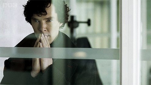 plotting sherlock holmes GIF by BBC