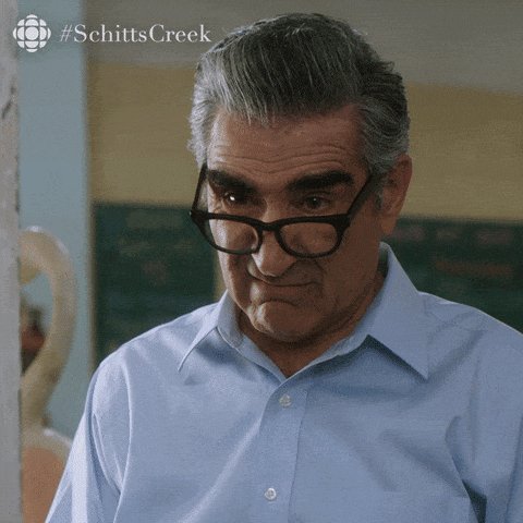 Schitts Creek Eww GIF by CBC